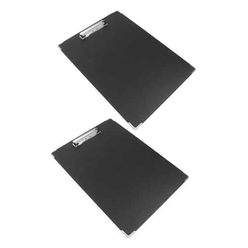 Angoily 2 Stück Wasserdichtes Skizzenboard mit Clip Tragbare Zeichenmappe für Schüler Format Zeichnen und Notizen Schwarz Angoily 2 Stück Wasserdichtes Skizzenboard mit Clip Tragbare Zeichenmappe für Schüler Format Zeichnen und Notizen Schwarz von Angoily