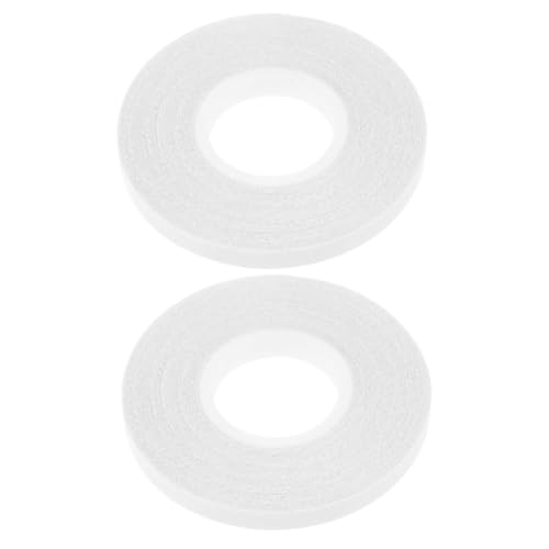 Angoily 2 Stück Wasserlösliches doppelseitiges Klebeband Heftband Blumenverpackungsbänder Kartenbänder Stängelwickel mit Blumenband Griffband für Golfschläger Fingertrip Stammband pva Weiß Angoily 2 Stück Wasserlösliches doppelseitiges Klebeband Heftband Blumenverpackungsbänder Kartenbänder Stängelwickel mit Blumenband Griffband für Golfschläger Fingertrip Stammband pva Weiß von Angoily