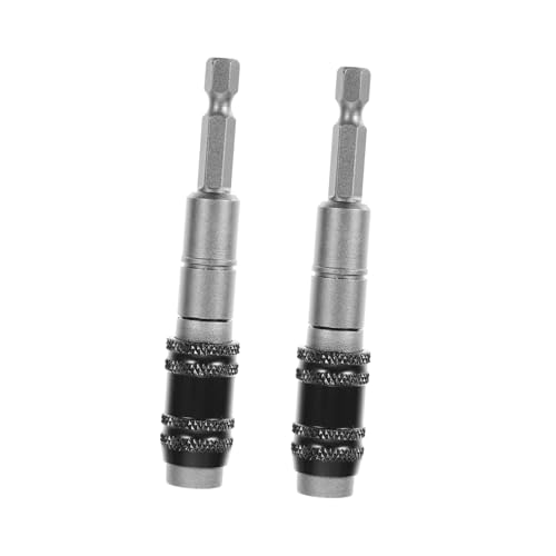 Angoily 2 Stücke Elektrische Bohrer Fahrer Verlängerung Stange Magnetische Kopf Halter Schwarz Stahl Angoily 2 Stücke Elektrische Bohrer Fahrer Verlängerung Stange Magnetische Kopf Halter Schwarz Stahl von Angoily