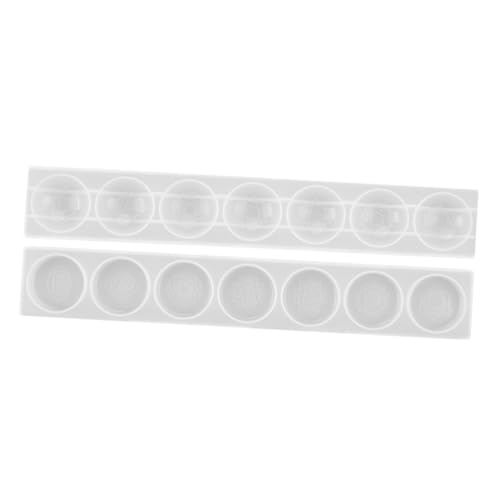Angoily 2 Stücke Wiederverwendbare Epoxidharz Gießform für Chakra Dekoration Silikonform für Diy Schmuckherstellung Halbkreis Kugel Design für Kreative Projekte Angoily 2 Stücke Wiederverwendbare Epoxidharz Gießform für Chakra Dekoration Silikonform für Diy Schmuckherstellung Halbkreis Kugel Design für Kreative Projekte von Angoily