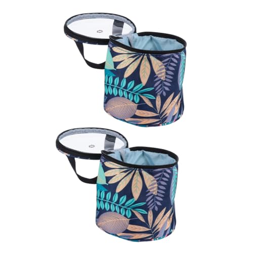 Angoily 2 Stücke Wolle Lagerung Tasche Häkeln Veranstalter Frauen Woven Chunky Knitters Organizer Halten Stricken Garn Wolle Lagerung Beutel Oxford Tuch von Angoily
