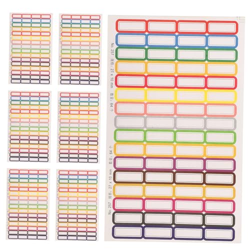 Angoily 20 Blatt Namensaufkleber Babyflaschenetiketten Für Die Kindertagesstätte Namensschilder Für Klassenzimmer Etiketten Für Klassenzimmer Medizinkleber Selbstklebendes Etikettenpapier von Angoily