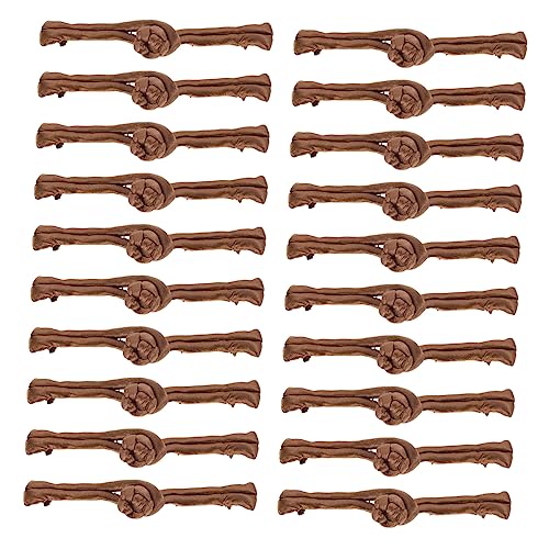 Angoily 20 Paare Chinesische Handgefertigte Stoffknöpfe Einfache Verschlussknöpfe für Cheongsam DIY Nähzubehör Langlebig und Atmungsaktiv für Traditionelle Kleidung und Kostüme von Angoily