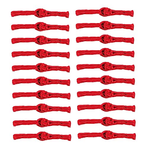 Angoily 20 Paare Schnalle Knoten Nähen Nähverschlüsse für Pullover annähbarer Knebelverschluss Nähverschluss für Strickjacke chinesische Froschknöpfe chinesische Verschlussknöpfe Satin rot Angoily 20 Paare Schnalle Knoten Nähen Nähverschlüsse für Pullover annähbarer Knebelverschluss Nähverschluss für Strickjacke chinesische Froschknöpfe chinesische Verschlussknöpfe Satin rot von Angoily