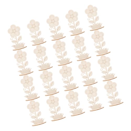 Angoily 20 Pcs Blume Ornamente Form Ornamente Wohnkultur Unfinished Blume Ausschnitte Holz Angoily 20 Pcs Blume Ornamente Form Ornamente Wohnkultur Unfinished Blume Ausschnitte Holz von Angoily
