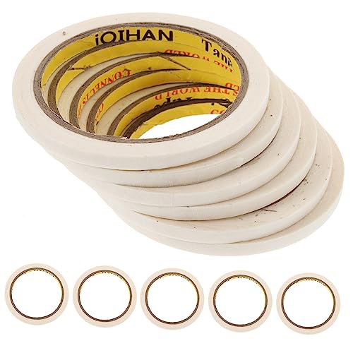 Angoily 20 Rollen Abdeckband Papier Farbband Farbiges Dekorationsband Scrapbook Klebeband Künstlerband Kunstband Zeichenband Beschriftungsband DIY Bastelband von Angoily
