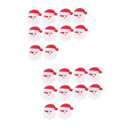 Angoily 20 Stck. Santa Stirnband Weihnachtsdekoration dekorativ Vorabend Weihnachten Zubehör Weihnachtsmann drinnen Weihnachtspatch Weihnachtsapplikation Weihnachtsverzierungen Angoily 20 Stck. Santa Stirnband Weihnachtsdekoration dekorativ Vorabend Weihnachten Zubehör Weihnachtsmann drinnen Weihnachtspatch Weihnachtsapplikation Weihnachtsverzierungen von Angoily