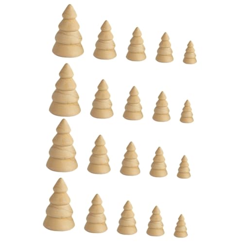 Angoily 20 Stck. Teiliges Unfertige Holz Weihnachtsbaum Modelle zum Bemalen DIY Malspielzeug Kreative Weihnachtsdeko Figuren in Verschiedenen für Bastelprojekte und Kinderzimmerdekoration Angoily 20 Stck. Teiliges Unfertige Holz Weihnachtsbaum Modelle zum Bemalen DIY Malspielzeug Kreative Weihnachtsdeko Figuren in Verschiedenen für Bastelprojekte und Kinderzimmerdekoration von Angoily