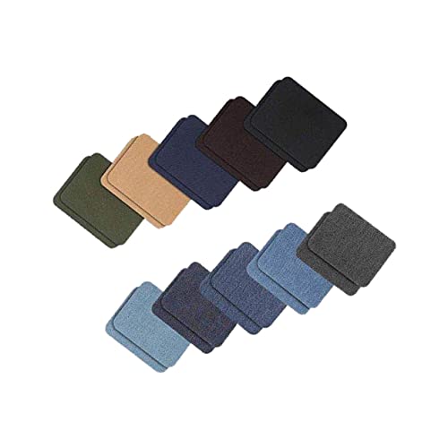 Angoily 20 Stück Bügelpatches im Denim Stil Diy Aufnäher für Kleidung Taschen und Kunsthandwerk Jeans und Imitationsdenim Patches Angoily 20 Stück Bügelpatches im Denim Stil Diy Aufnäher für Kleidung Taschen und Kunsthandwerk Jeans und Imitationsdenim Patches von Angoily