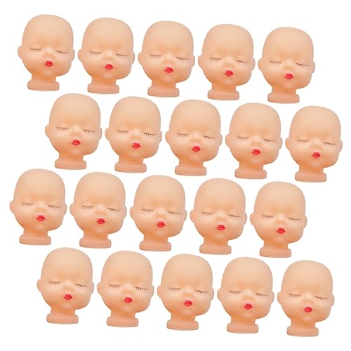 Angoily 20 Stück DIY Puppenköpfe Schlüsselanhänger Handgefertigte Miniatur Puppenköpfe Vinyl für Bastelbedarf und DIY Dekoration für Puppenhaus und Kreative Projekte Angoily 20 Stück DIY Puppenköpfe Schlüsselanhänger Handgefertigte Miniatur Puppenköpfe Vinyl für Bastelbedarf und DIY Dekoration für Puppenhaus und Kreative Projekte von Angoily