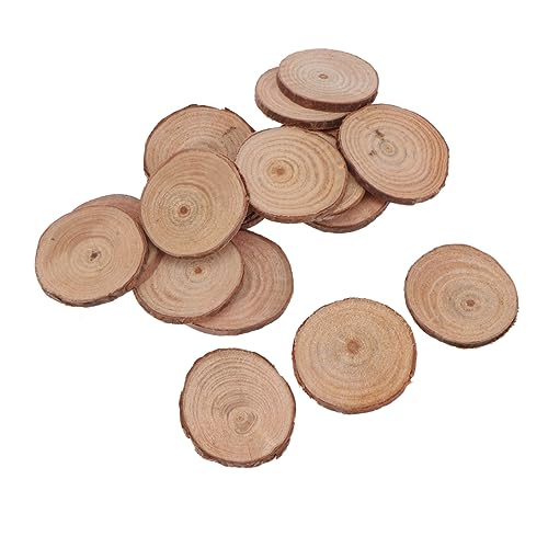Angoily 20 Stück Diy Runde Holzscheiben Kiefer Unbehandelt für Bastelprojekte Hochzeitsdekoration Fotorequisiten und Heimdekoration Angoily 20 Stück Diy Runde Holzscheiben Kiefer Unbehandelt für Bastelprojekte Hochzeitsdekoration Fotorequisiten und Heimdekoration von Angoily