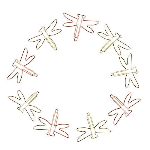 Angoily 20 Stück Dokumentieren Extra Große Büroklammern Geschenkpapier Papierclips Whiteboard Dokumentclips Kleine Büroklammern Kreuz Büroklammern Kabine Büroklammerhalter Zinklegierung von Angoily