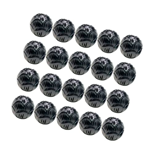 Angoily 20 Stück Ebenholzperlen Schmuck Perlen Für Armbänder Armbandperlen Bastelperlen Selber Machen Geschnitzte Holzperlen Buddha Rosenkranz Zubehör Bambus Black Angoily 20 Stück Ebenholzperlen Schmuck Perlen Für Armbänder Armbandperlen Bastelperlen Selber Machen Geschnitzte Holzperlen Buddha Rosenkranz Zubehör Bambus Black von Angoily