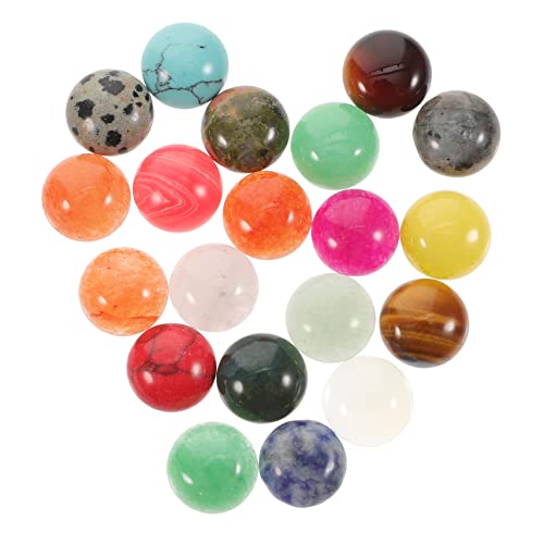 Angoily 20 Stück Edelstein -ringgesicht Steinperlen Cabochons Zur Schmuckherstellung Perlen Zur Schmuckherstellung Cabochon-perlen Zum Selbermachen Schmuckperlen Naturstein Zufällige Farbe Angoily 20 Stück Edelstein -ringgesicht Steinperlen Cabochons Zur Schmuckherstellung Perlen Zur Schmuckherstellung Cabochon-perlen Zum Selbermachen Schmuckperlen Naturstein Zufällige Farbe von Angoily