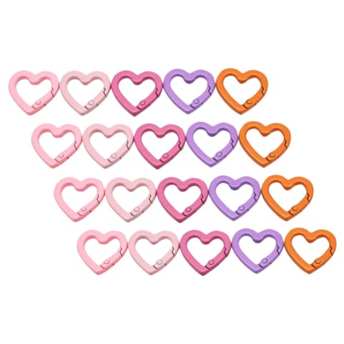 Angoily 20 Stück Federring Schlüsselanhänger geformt Haken Reiz Clip Herz hundekragen dog hundehalsband gepäckgurte key chains Schnappverschluss für DIY Schnappverschlüsse Zinklegierung Angoily 20 Stück Federring Schlüsselanhänger geformt Haken Reiz Clip Herz hundekragen dog hundehalsband gepäckgurte key chains Schnappverschluss für DIY Schnappverschlüsse Zinklegierung von Angoily