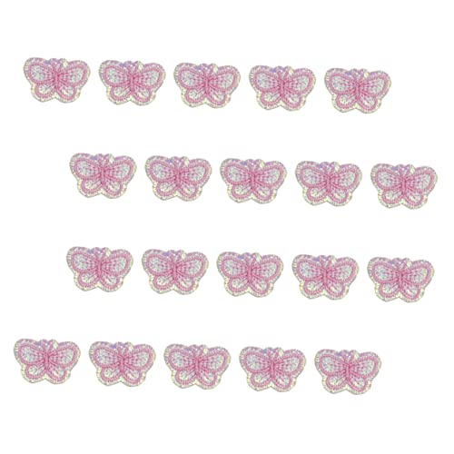 Angoily 20 Stück Fluoreszierende Schmetterlings Aufnäher zum Aufbügeln Diy Patches für Kleidung Dekorative Applikationen für Jeans und Textilien Vielseitig und Kreativ für Reparaturen und Angoily 20 Stück Fluoreszierende Schmetterlings Aufnäher zum Aufbügeln Diy Patches für Kleidung Dekorative Applikationen für Jeans und Textilien Vielseitig und Kreativ für Reparaturen und von Angoily
