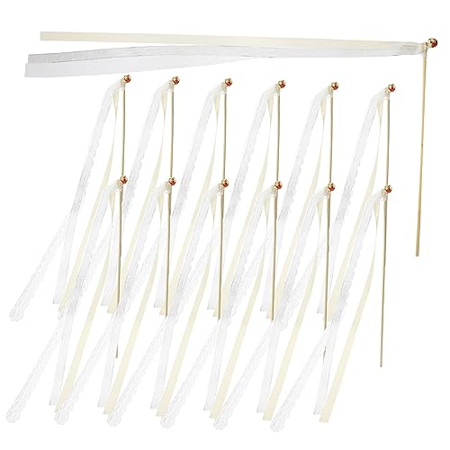 Angoily 20 Stück Hochzeitsdeko Teiliges Farbenfrohen Ribbons Feenstäbe für Verlobungsfeiern Partydekoration Romantische für Hochzeiten und Besondere Anlässe Angoily 20 Stück Hochzeitsdeko Teiliges Farbenfrohen Ribbons Feenstäbe für Verlobungsfeiern Partydekoration Romantische für Hochzeiten und Besondere Anlässe von Angoily