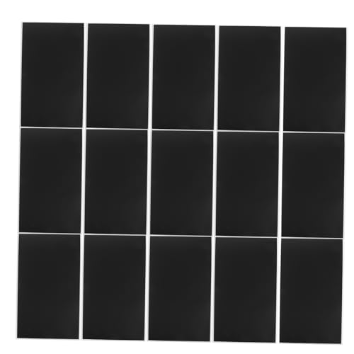 Angoily 20 Stück Kreidetafel Aufkleber Tafel Etiketten Für Lagerbehälter Wiederverwendbare Etiketten Für Lagerbehälter Kreidetafel Etiketten Für Gläser Nachrichtentafel Kühlschrank von Angoily