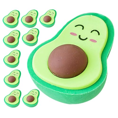 Angoily 20 Stück Lustige Avocado Radiergummis Niedliche Tier Radiergummis für Zeichnungen Schulmaterialien Kreative Belohnungen für Party Dekorationen Angoily 20 Stück Lustige Avocado Radiergummis Niedliche Tier Radiergummis für Zeichnungen Schulmaterialien Kreative Belohnungen für Party Dekorationen von Angoily