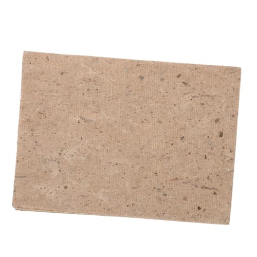 Angoily 20 Stück Maulbeerpapier Herstellung Decoupage-Papierkalligraphie Scrapbook-Papierblock Malpapier selber machen Sammelalbum handgeschöpfte Papiere Vintage -Papier Washi-Papier Beige von Angoily