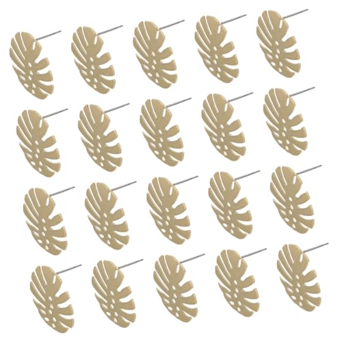 Angoily 20 Stück Ohrstecker Zubehör für Diy Schmuckherstellung Unregelmäßige Gold Designs Sichere und Langlebige Ohrring Teile für Kreationen Angoily 20 Stück Ohrstecker Zubehör für Diy Schmuckherstellung Unregelmäßige Gold Designs Sichere und Langlebige Ohrring Teile für Kreationen von Angoily