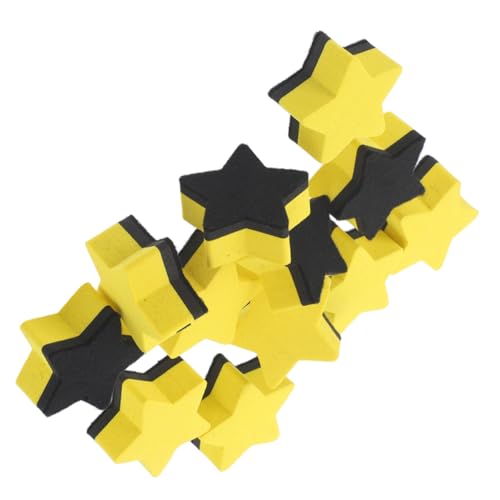 Angoily 20 Stück Pentagramm-radiergummi Trockene Radiergummis Trockenlöscher Für Das Klassenzimmer Whiteboard-radierer Für Trockenrotler Trockener Tafelwischer Gelb Filzstoff Angoily 20 Stück Pentagramm-radiergummi Trockene Radiergummis Trockenlöscher Für Das Klassenzimmer Whiteboard-radierer Für Trockenrotler Trockener Tafelwischer Gelb Filzstoff von Angoily