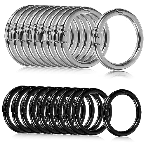 Angoily 20 Stück Ringschnalle Schnappen Kleine Karabiner Verschlüsse Karabinerhaken Schwere Ausführung Schwenkbare Clips Karabiner Mit Karabinerhaken Groß Ö Zinklegierung Angoily 20 Stück Ringschnalle Schnappen Kleine Karabiner Verschlüsse Karabinerhaken Schwere Ausführung Schwenkbare Clips Karabiner Mit Karabinerhaken Groß Ö Zinklegierung von Angoily