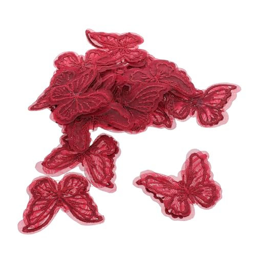 Angoily 20 Stück Schmetterling Spitze Applikationen Bestickte Spitzenverzierung mit Feiner Stickerei Dekorative Patches für Frühlings und Sommerbekleidung Taschen Diy Handwerksprojekte Angoily 20 Stück Schmetterling Spitze Applikationen Bestickte Spitzenverzierung mit Feiner Stickerei Dekorative Patches für Frühlings und Sommerbekleidung Taschen Diy Handwerksprojekte von Angoily