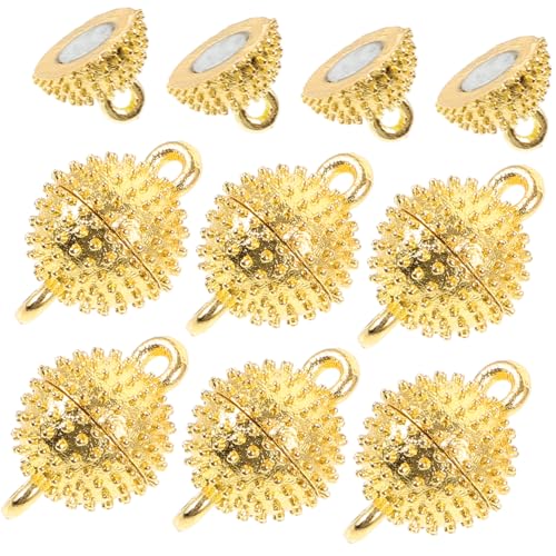 Angoily 20 Stück Schmuckschnalle Herstellung Für Silber Schließe Halskette Verschlüsse Magnetischer Diy-verschluss Magnetverschluss Selber Machen Schmuck Diy Zubehör Metall Golden Angoily 20 Stück Schmuckschnalle Herstellung Für Silber Schließe Halskette Verschlüsse Magnetischer Diy-verschluss Magnetverschluss Selber Machen Schmuck Diy Zubehör Metall Golden von Angoily