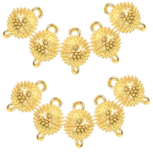 Angoily 20 Stück Schmuckschnalle Verschlüsse Halskette Schließe Silber Herstellung magnetisches armbandage Schmuck mit Magnetverschluss Magnetschnalle für Schmuck Metall Golden Angoily 20 Stück Schmuckschnalle Verschlüsse Halskette Schließe Silber Herstellung magnetisches armbandage Schmuck mit Magnetverschluss Magnetschnalle für Schmuck Metall Golden von Angoily