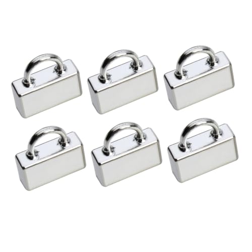 Angoily 20 Stück Schnalle aus Lederband Schmuck Zubehör für flaches Kabel Herstellung armbandverschluss armband zubehör Verschlüsse Armbandverschlüsse Verschlussverbinder Silver Angoily 20 Stück Schnalle aus Lederband Schmuck Zubehör für flaches Kabel Herstellung armbandverschluss armband zubehör Verschlüsse Armbandverschlüsse Verschlussverbinder Silver von Angoily