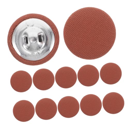 Angoily 20 Stück Stoffknopf Mantel Hutknopf Nähknöpfe Für Bluse Stoffbezugsknopf Knöpfe Zum Nähen Stoffknöpfe Für Kleidung Metallknopf Kleiderknopf Polyester Schokolade Angoily 20 Stück Stoffknopf Mantel Hutknopf Nähknöpfe Für Bluse Stoffbezugsknopf Knöpfe Zum Nähen Stoffknöpfe Für Kleidung Metallknopf Kleiderknopf Polyester Schokolade von Angoily