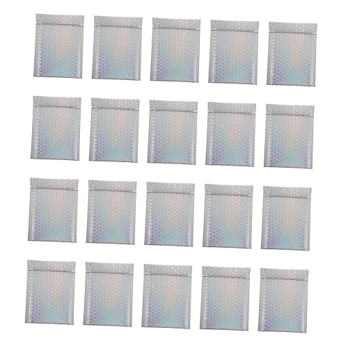 Angoily 20 Stück Stoßdämpfer Geschenktüte gepolstert Umschläge für den Versand Umschläge Versandtaschen Luftpolstertaschen für große Mengen Verpackungsmaterial Briefumschläge Sport Silber Angoily 20 Stück Stoßdämpfer Geschenktüte gepolstert Umschläge für den Versand Umschläge Versandtaschen Luftpolstertaschen für große Mengen Verpackungsmaterial Briefumschläge Sport Silber von Angoily