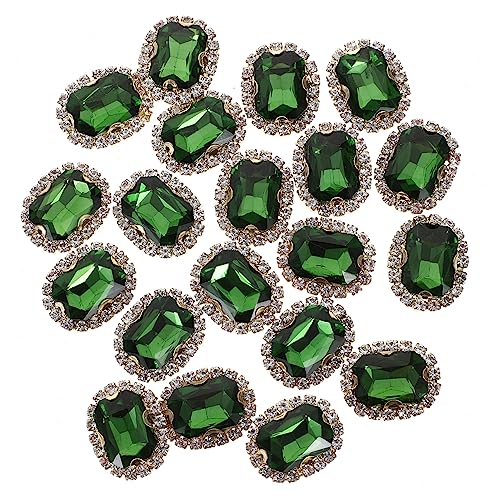 Angoily 20 Stück Strasssteine Zum Aufnähen Dekoration Dekorative Kleidung Strasssteine Glitzernd Kleine Strasssteine Kleidungsmaterialien DIY Strass DIY Handyhüllen Angoily 20 Stück Strasssteine Zum Aufnähen Dekoration Dekorative Kleidung Strasssteine Glitzernd Kleine Strasssteine Kleidungsmaterialien DIY Strass DIY Handyhüllen von Angoily