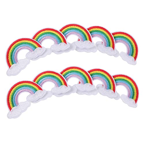 Angoily 20 Stück Teiliges Bestickte Aufnäher zum Aufbügeln Bunte Wolken Flicken Vielseitiges Kleidung Zubehör für Reparatur und Dekoration von Jacken Jeans Shirts und Haustierbekleidung Angoily 20 Stück Teiliges Bestickte Aufnäher zum Aufbügeln Bunte Wolken Flicken Vielseitiges Kleidung Zubehör für Reparatur und Dekoration von Jacken Jeans Shirts und Haustierbekleidung von Angoily