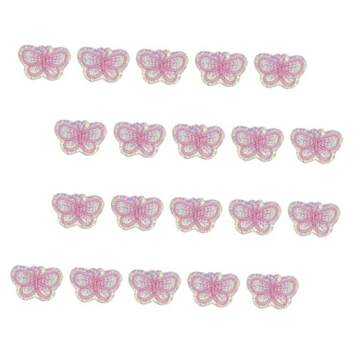 Angoily 20 Stück Teiliges Fluoreszierende Schmetterlinge Selbstklebend DIY Reparatur Applikationen für Jeans Kleidung Rucksäcke Hüte Dekorative Aufnäher Angoily 20 Stück Teiliges Fluoreszierende Schmetterlinge Selbstklebend DIY Reparatur Applikationen für Jeans Kleidung Rucksäcke Hüte Dekorative Aufnäher von Angoily