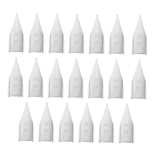 Angoily 20 Stück Teiliges Füllfederhalter Ersatzspitzen für Schüler Schreibfedern zum Kalligraphie üben Praktische Schreibwaren Pen Nibs Replacement Angoily 20 Stück Teiliges Füllfederhalter Ersatzspitzen für Schüler Schreibfedern zum Kalligraphie üben Praktische Schreibwaren Pen Nibs Replacement von Angoily