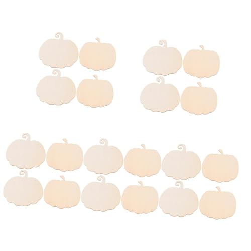 Angoily 20 Stück Teiliges Halloween DIY mit Unbehandelten Holzplatten in Kürbisform Glatte Kanten Vielseitig Bemalbar für Kreative Bastelarbeiten und Partydekorationen Angoily 20 Stück Teiliges Halloween DIY mit Unbehandelten Holzplatten in Kürbisform Glatte Kanten Vielseitig Bemalbar für Kreative Bastelarbeiten und Partydekorationen von Angoily