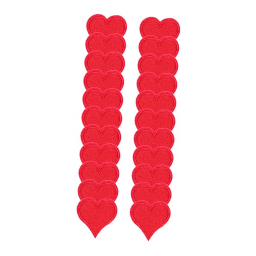 Angoily 20 Stück Teiliges Herzförmige Stickapplikationen zum Aufnähen und Aufbügeln Dicke Textur Umweltfreundliche DIY Kleidung und Taschen Dekoration Wiederverwendbar Klare Muster zum Angoily 20 Stück Teiliges Herzförmige Stickapplikationen zum Aufnähen und Aufbügeln Dicke Textur Umweltfreundliche DIY Kleidung und Taschen Dekoration Wiederverwendbar Klare Muster zum von Angoily