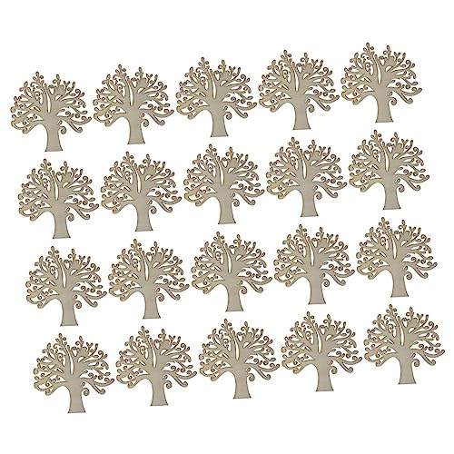Angoily 20 Stück Teiliges Holzbaum Dekorationen für Kreative Diy Bastelideen Naturbelassenem Holz für Partys und Geburtstagsfeiern Angoily 20 Stück Teiliges Holzbaum Dekorationen für Kreative Diy Bastelideen Naturbelassenem Holz für Partys und Geburtstagsfeiern von Angoily