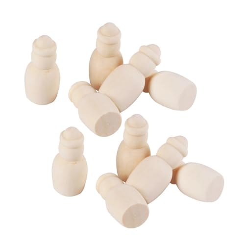 Angoily 20 Stück Teiliges Holzfiguren zum Basteln für DIY Graffiti für Schreibtisch Bastelmaterial für Jungen Fördert Kreativität und Geschicklichkeit Angoily 20 Stück Teiliges Holzfiguren zum Basteln für DIY Graffiti für Schreibtisch Bastelmaterial für Jungen Fördert Kreativität und Geschicklichkeit von Angoily