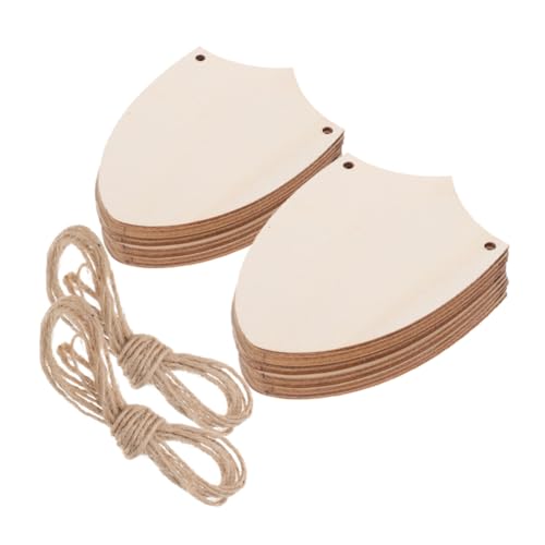 Angoily 20 Stück Teiliges Holzschild Rohlinge aus Langlebigem Holz Blanko DIY Holzformen für Basteln Party dekoration und Kreative Handwerksprojekte Natürliche Holzscheiben für Angoily 20 Stück Teiliges Holzschild Rohlinge aus Langlebigem Holz Blanko DIY Holzformen für Basteln Party dekoration und Kreative Handwerksprojekte Natürliche Holzscheiben für von Angoily