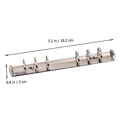 Angoily 20 Stück Teiliges Metall Ringbuchring Metall Binder Clips Langlebige Loseblatt Ordner Ringe für Büro Schule und Scrapbook Silberfarbene Buchbinderinge Tragbar und Wiederverwendbar Angoily 20 Stück Teiliges Metall Ringbuchring Metall Binder Clips Langlebige Loseblatt Ordner Ringe für Büro Schule und Scrapbook Silberfarbene Buchbinderinge Tragbar und Wiederverwendbar von Angoily