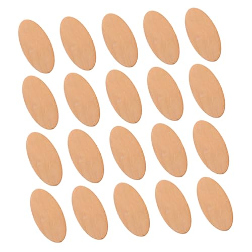 Angoily 20 Stück Teiliges Ovale Holzscheiben Dicke Bastelrohlinge aus Langlebigem Lindenholz Blanke DIY Holzabschnitte für Kreative Dekoration Hochzeit und Partydeko Vielseitig Verwendbar Angoily 20 Stück Teiliges Ovale Holzscheiben Dicke Bastelrohlinge aus Langlebigem Lindenholz Blanke DIY Holzabschnitte für Kreative Dekoration Hochzeit und Partydeko Vielseitig Verwendbar von Angoily