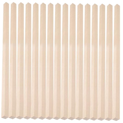 Angoily 20 Stück Teiliges Quadratische Holzstäbe aus Massivem Kiefernholz Stabile Bastelstäbe für Präzises Modellbau DIY Handwerk Puppenhäuser Vielseitige Holzstäbe zum Basteln und Angoily 20 Stück Teiliges Quadratische Holzstäbe aus Massivem Kiefernholz Stabile Bastelstäbe für Präzises Modellbau DIY Handwerk Puppenhäuser Vielseitige Holzstäbe zum Basteln und von Angoily