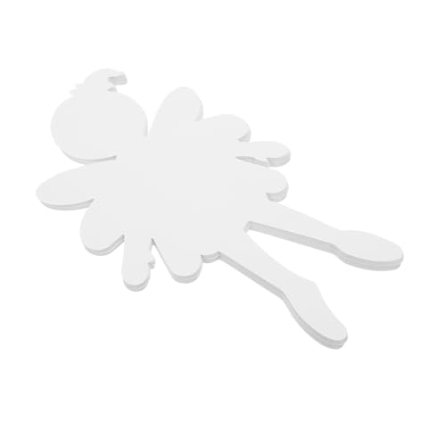 Angoily 20 Stück Teiliges Weiße Papier-figurenschnitte Unbemalte Feen-schablonen aus Karton zum Bemalen und Basteln für Vorschulkunst Klassenraumprojekte und Partydekorationen Angoily 20 Stück Teiliges Weiße Papier-figurenschnitte Unbemalte Feen-schablonen aus Karton zum Bemalen und Basteln für Vorschulkunst Klassenraumprojekte und Partydekorationen von Angoily