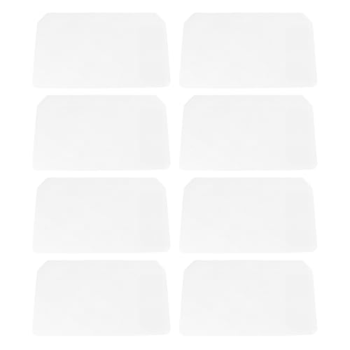 Angoily 20 Stück Transparente Locher-taschen mit Klappe Pp-material Stabile Sammelhüllen für Fotos Karten Dokumente Top-öffnung für Fotoalben und Notizbücher von Angoily