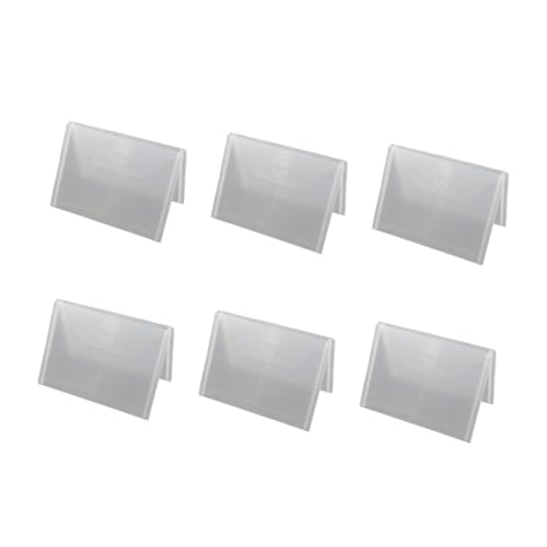 Angoily 20 Stück Transparente für Postkarten Wasserfeste Aufbewahrungstaschen Organizer für Reisetaschen für Stanzformen und Kleine Gegenstände Angoily 20 Stück Transparente für Postkarten Wasserfeste Aufbewahrungstaschen Organizer für Reisetaschen für Stanzformen und Kleine Gegenstände von Angoily
