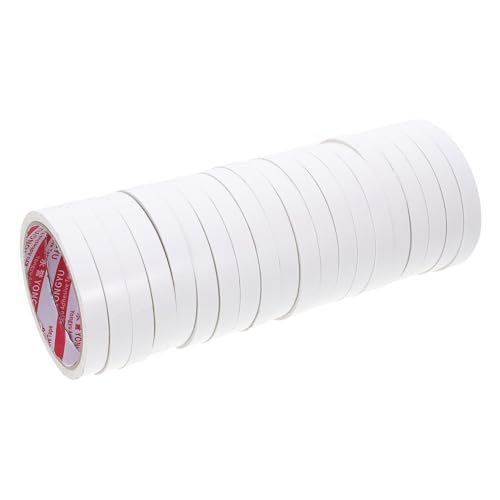 Angoily 20 Stück doppelseitiges Klebeband Sammelklebeband Score Tape für Scrapbooking Doppelklebeband Scrapbooking Tape Doppelseitige Klebebandrolle Sammelalbum liefert Papier Weiß Angoily 20 Stück doppelseitiges Klebeband Sammelklebeband Score Tape für Scrapbooking Doppelklebeband Scrapbooking Tape Doppelseitige Klebebandrolle Sammelalbum liefert Papier Weiß von Angoily