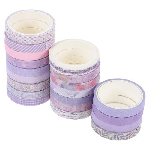 Angoily 20 Stück farbiges Washi-Tape Bastelband für Washi-Tape-Jahrgang Klebeband für Mini-Klebeband Washi-Tape süß Washi-Tape-Ästhetik saisonales Washi Tape Flüsterpapier Angoily 20 Stück farbiges Washi-Tape Bastelband für Washi-Tape-Jahrgang Klebeband für Mini-Klebeband Washi-Tape süß Washi-Tape-Ästhetik saisonales Washi Tape Flüsterpapier von Angoily